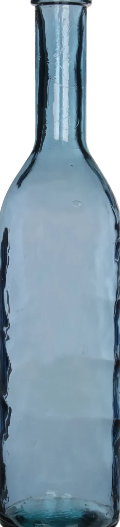 Mica Decorations Deko-Flasche Rioja blau D 18 cm H 75 cm