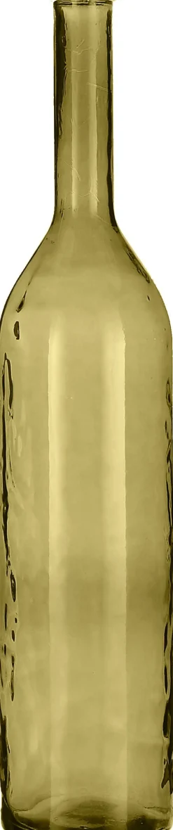 Mica Decorations Deko-Flasche Rioja gelb D 21 cm H 100 cm