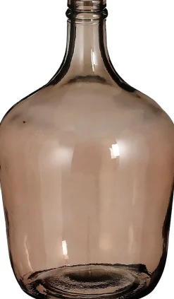 Mica Decorations Deko-Flasche Diego braun D 18 cm H 30 cm