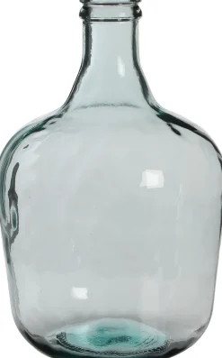 Mica Decorations Deko-Flasche Diego transparent D 27 cm H 42 cm