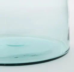 Mica Decorations Flasche Florine transparent D 26 H 58 cm