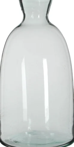 Mica Decorations Flasche Florine transparent D 22 H 44 cm