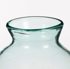 Mica Decorations Flasche Florine transparent D 22 H 44 cm