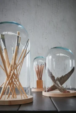 Mica Decorations Glasglocke Hella transparent D 17 cm H 23 cm