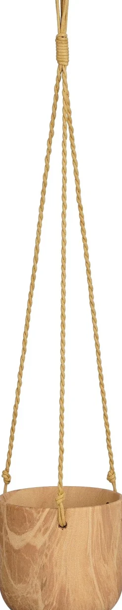 Mica Decorations Hängetopf Trentino braun D 12 H 11 cm