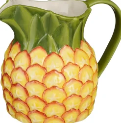 Mica Decorations Kanne kan Exotica gelb/grün 1800 ml