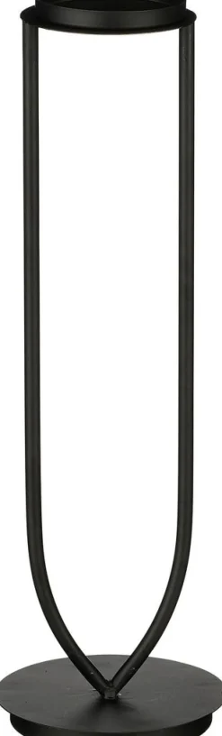 Mica Decorations Kerzenständer Roba schwarz D 15 H 48 cm