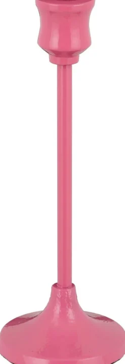 Mica Decorations Kerzenständer Tulli rosa D 8,5 H 30 cm
