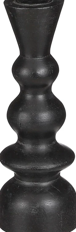 Mica Decorations Kerzenständer Breggo schwarz D 7 H 20 cm
