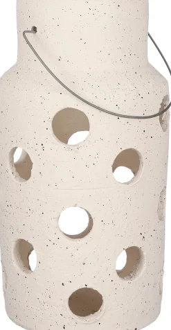 Mica Decorations Laterne Pietra beige D 23 H 45 cm