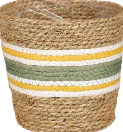 Mica Decorations Pflanzkorb Rachel grün D 16 H 16 cm