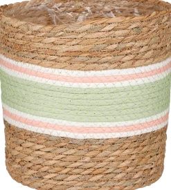 Mica Decorations Pflanzkorb Rachel hellgrün D 21 H 21 cm