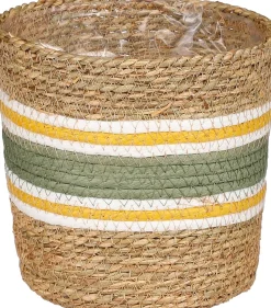 Mica Decorations Pflanzkorb Rachel grün D 18 H 18 cm