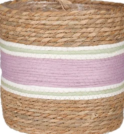 Mica Decorations Pflanzkorb Rachel lila D 25 H 25 cm