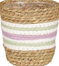 Mica Decorations Pflanzkorb Rachel lila D 12 H 12 cm