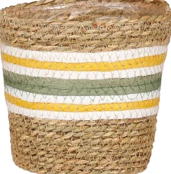 Mica Decorations Pflanzkorb Rachel grün D 14 H 14 cm