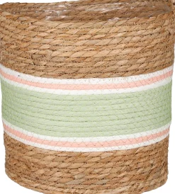 Mica Decorations Pflanzkorb Rachel hellgrün D 25 H 25 cm