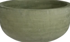 Mica Decorations Pflanzschale Cairo grün D 36 H 17 cm