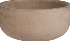 Mica Decorations Pflanzschale Cairo taupe D 36 H 17 cm