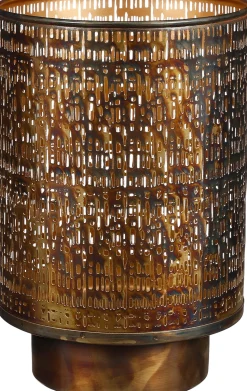 Mica Decorations Teelichthalter Harmony gold D 20,5 H 30,5 cm