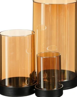 Mica Decorations Teelichthalter Kratos gold 19 x 14 x 18,5 cm