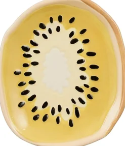 Mica Decorations Teller Exotica grün 15 x 12,5 x 2 cm