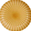 Mica Decorations Teller gelb Pesca D 20,5 H 3 cm