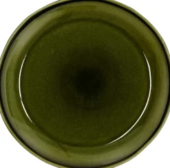 Mica Decorations Teller Rhea grün D 27,5 H 2 cm