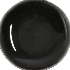 Mica Decorations Teller Tabo schwarz D 20,5 H 2 cm