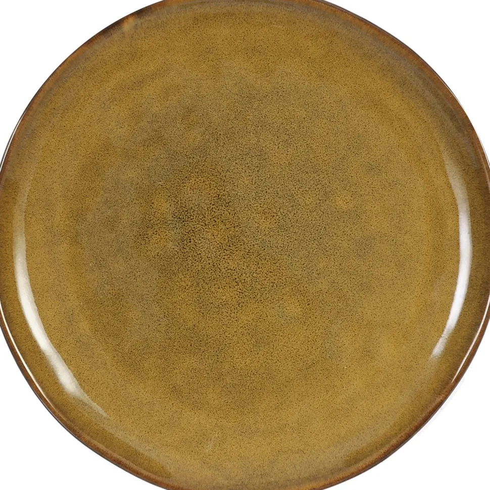 Mica Decorations Teller Tabo gelb D 20 cm H 2 cm