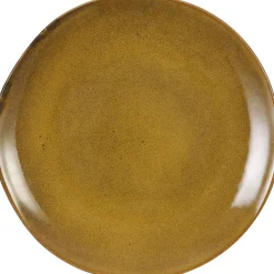 Mica Decorations Teller Tabo gelb D 26,5 cm H 3 cm