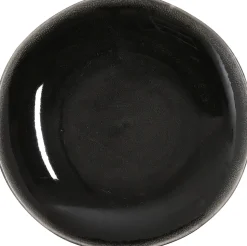 Mica Decorations Teller Tabo schwarz D 26,5 H 3 cm