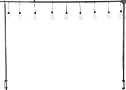 Mica Decorations Tischklemme Solar 250 x 1,5 x 110 cm