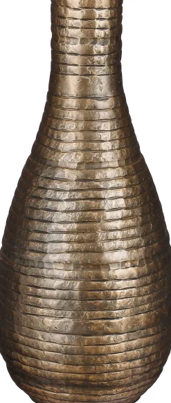 Mica Decorations Vase Albany gold D 14 H 32 cm