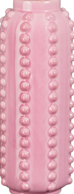 Mica Decorations Vase Boaz lila D 11 H 30 cm