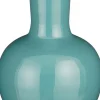 Mica Decorations Vase Dara blau D 28 H 42 cm