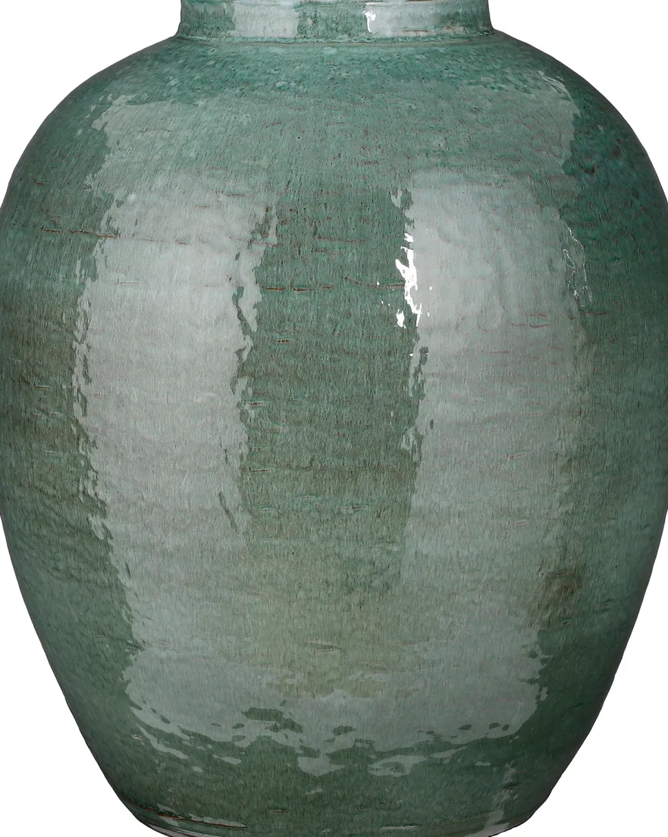 Mica Decorations Vase Dorian grün D 34 H 40 cm