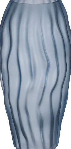 Mica Decorations Vase Feline blau D 16 H 32 cm