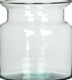 Mica Decorations Vase Mathew transparent D 12,5 H 12 cm