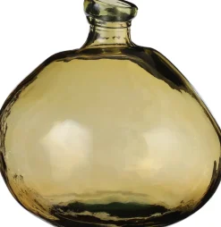 Mica Decorations Vase Organic gelb D 26 cm H 33 cm