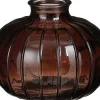 Mica Decorations Vase Verdi braun D 10,8 H 8,7 cm