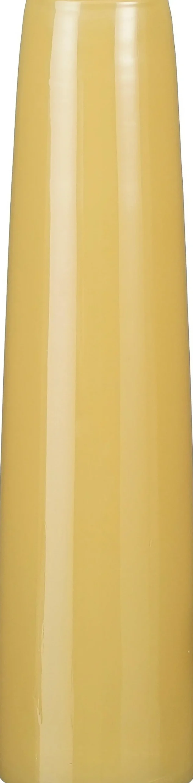 Mica Decorations Vase Xandra gelb D 10 H 37,5 cm