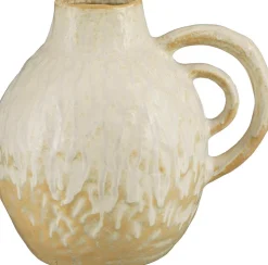 Mica Decorations Vase Yiva beige 30,5 x 23 x 28 cm