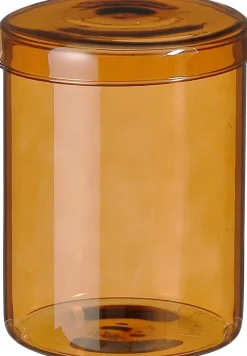 Mica Decorations Vorratsglas Cannes braun D 12 H 16 cm