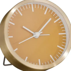 Mica Decorations Wecker braun/gold Cadby D 9 H 9 cm