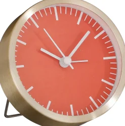 Mica Decorations Wecker hellrosa/gold Cadby D 9 H 9 cm