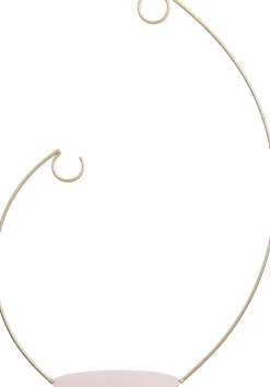 Mica Decorations Weihnachtskugel-Ständer doppelt gold 35 x 16 x 48 cm