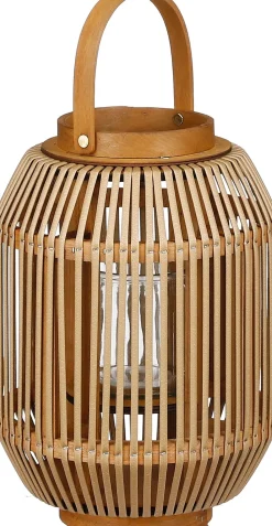 Mica Decorations Wichtlicht Harvard braun D 23 H 33 cm