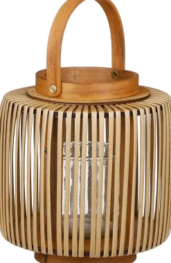 Mica Decorations Wichtlicht Harvard braun D 20 H 23 cm