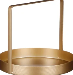 Mica Decorations Dekoteller gold D 25 H 21 cm